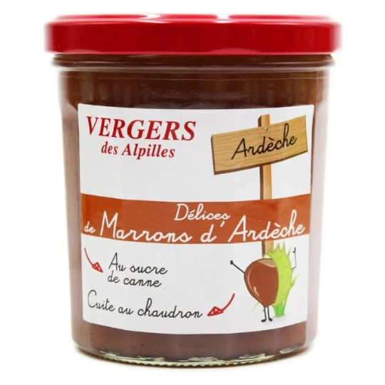 Confiture délices de marrons d'ardèche