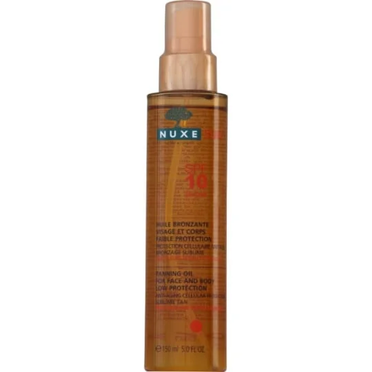 Huile bronzante Sun SPF 10 visage et corps