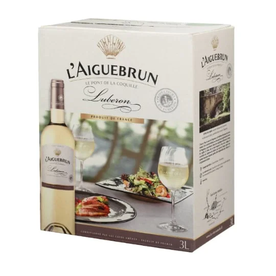 Vin blanc aiguebrun pont de la coquille