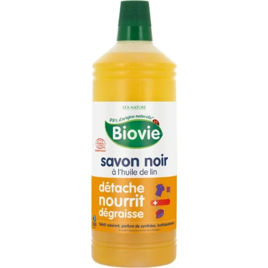 Nettoyant Ménager Savon Noir Et Huile De Lin Ecocert