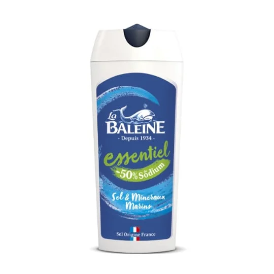 Sel fin essentiel 50% de sodium en moins
