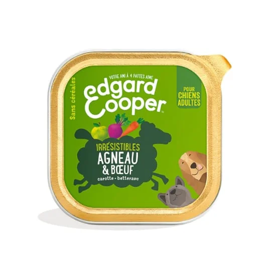 Pâtée pour chien agneau et boeuf