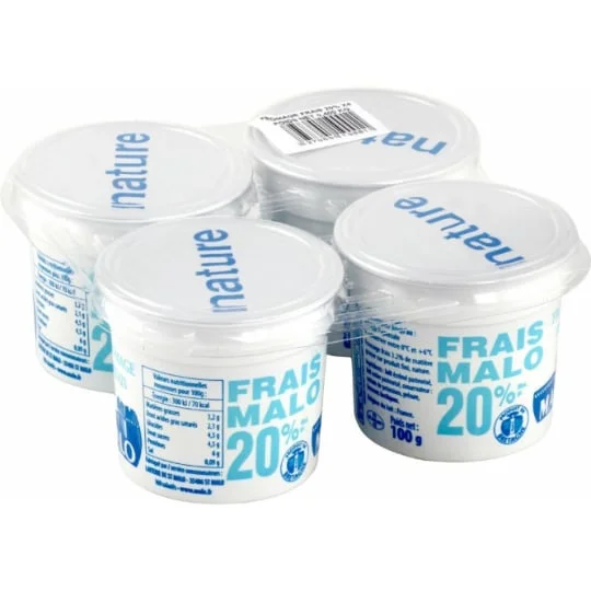 Fromage frais nature 20% MG