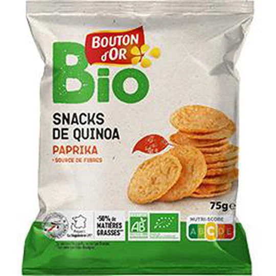 Snacks de quinoa paprika BIO