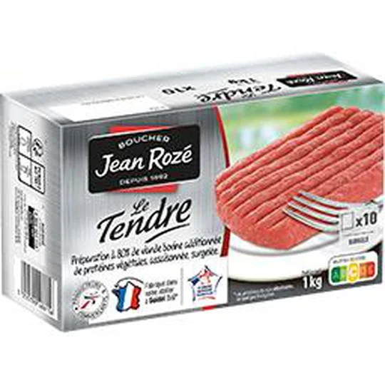 Préparation de viande bovine Le Tendre