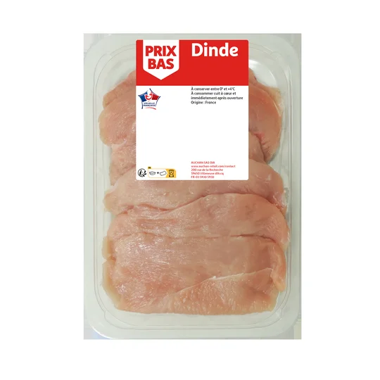 Escalopes de dinde