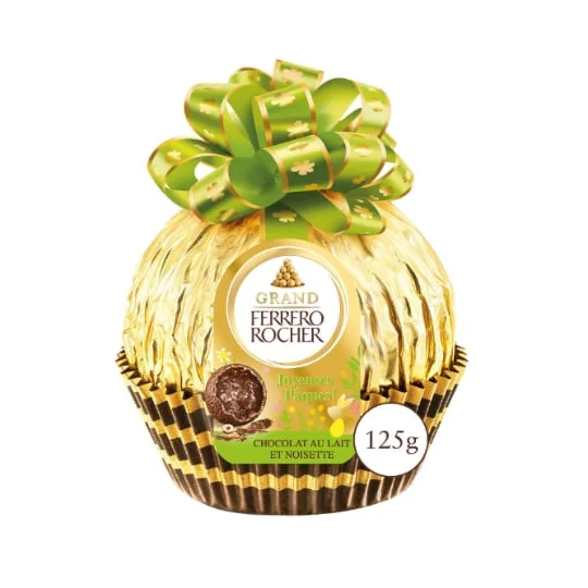 Grand rocher chocolat au lait noisettes