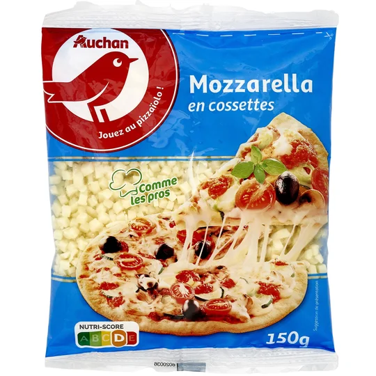 Mozzarella en cossettes