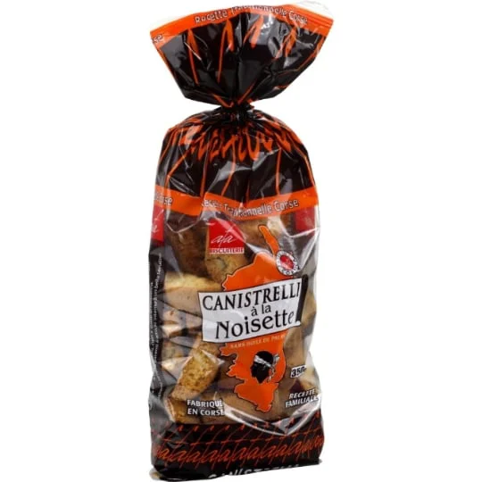 Biscuits Canistrelli noisette