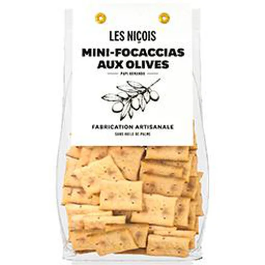 Mini-focaccias aux olives de Papi Armando