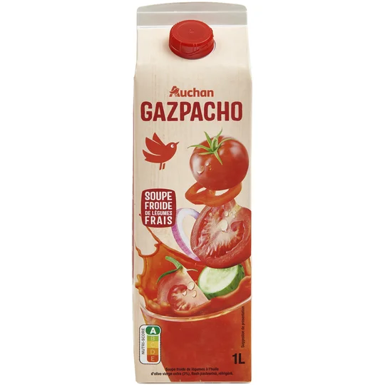 Gazpacho Soupe froide de légumes frais