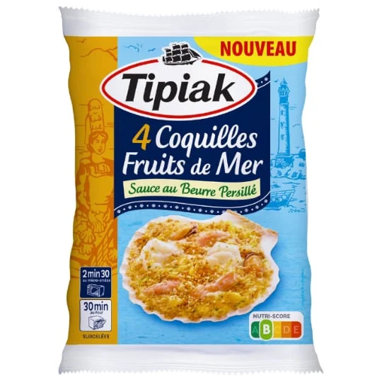 Coquilles fruits de mer