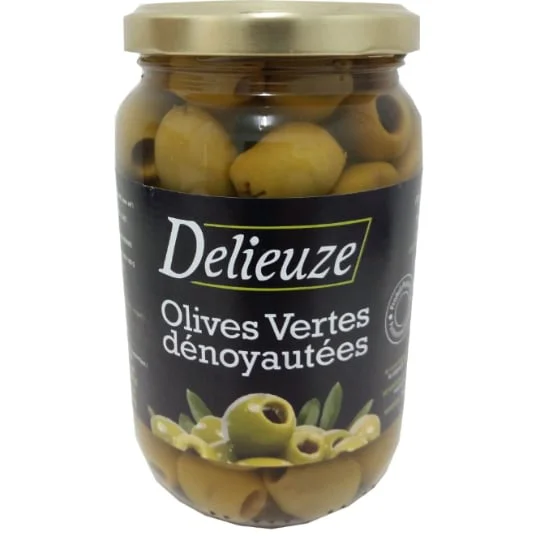Olives vertes dénoyautées