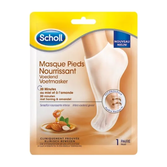 Masque Pieds Nourrissant au Miel & Amande