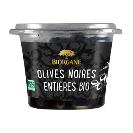 Olives Noires Entières Bio