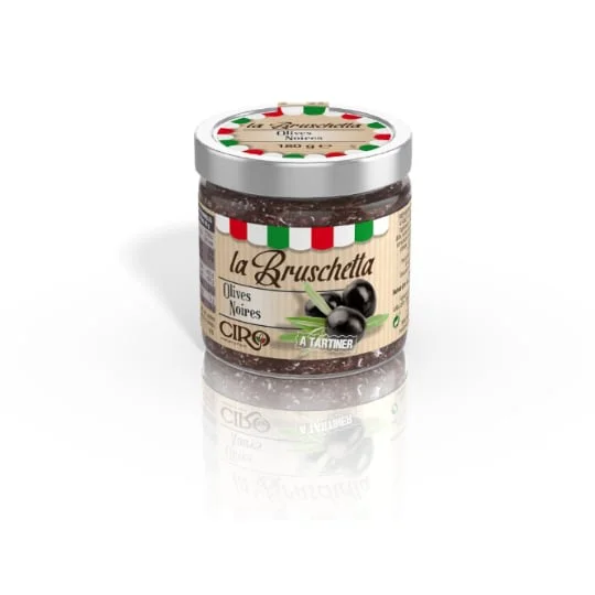 Tapenade noire sans anchois