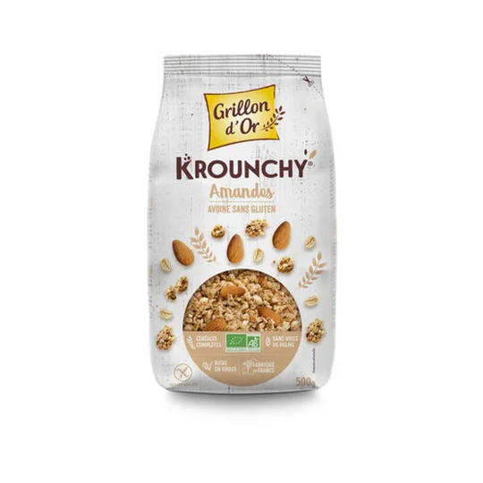 Krounchy Amande & Avoine Sans Gluten Bio