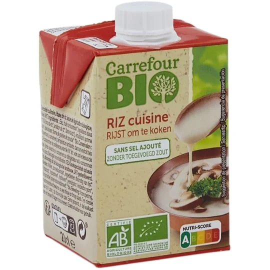 Spécialité culinaire bio riz cuisine