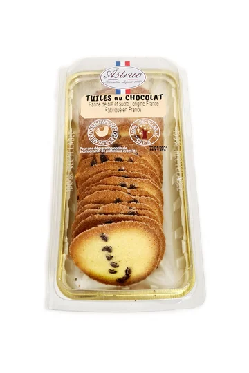 Tuiles chocolat