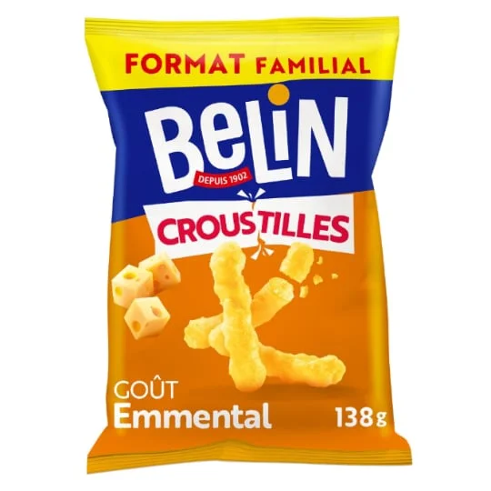 Biscuits apéritifs à l'emmental Croustilles