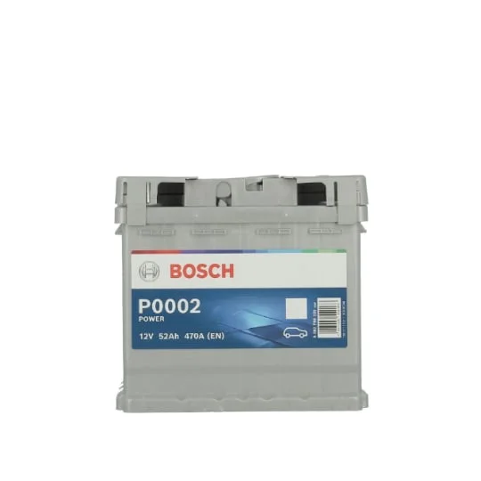 Batterie de voiture 12V 52Ah 470A P0002 L1, Plomb Acide, tous Véhicules