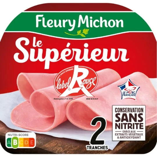 Jambon Supérieur Label Rouge - x2