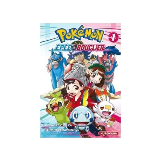 Manga Pokémon Epée et bouclier Tome 01