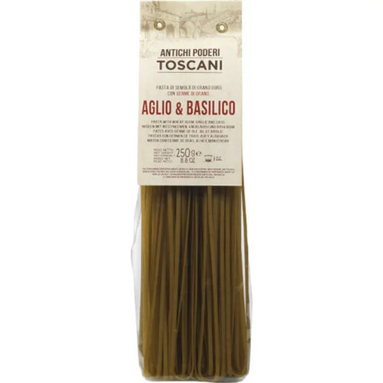 Linguine ail et basilic