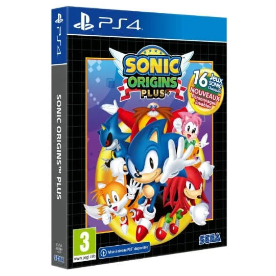 JEU SONIC ORIGINS PLUS PS4