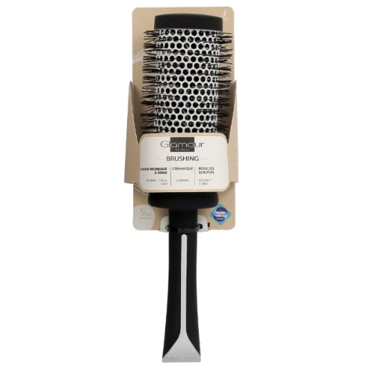 Brosse Cheveux Brushing Céramique pour Cheveux Epais