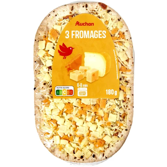 Mini pizza au fromage