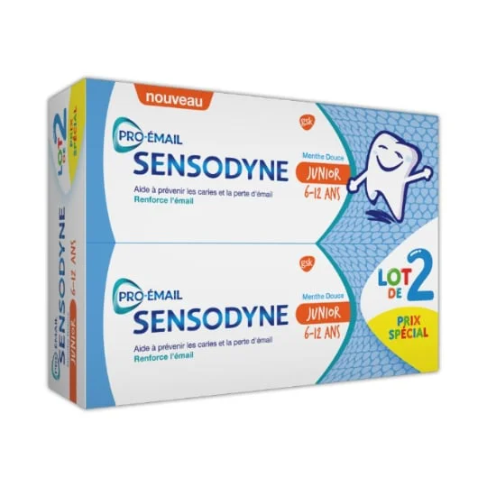 Dentifrice Pro-Email Menthe Douce Junior 6-12ans