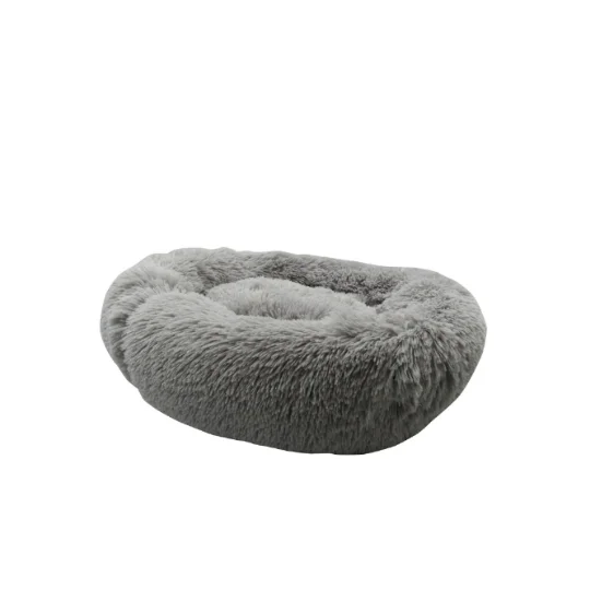 Coussin pour animal gris