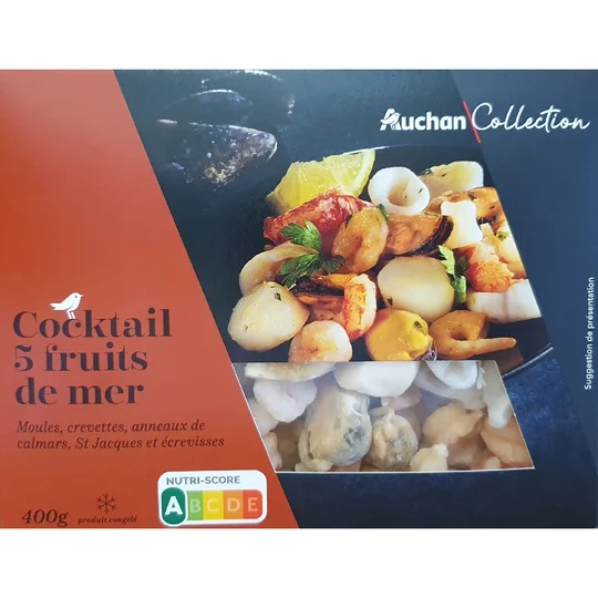 Cocktail aux 5 fruits de mer