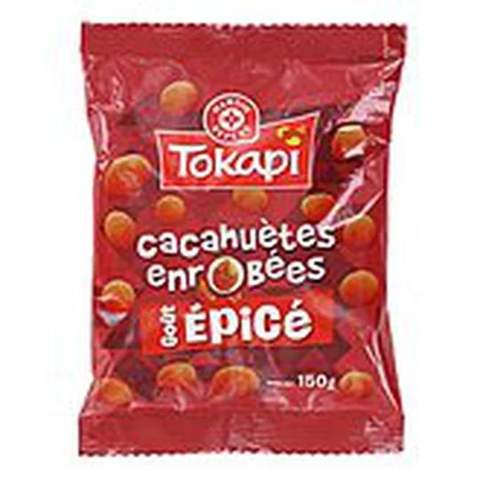 Cacahuètes enrobées Epicées