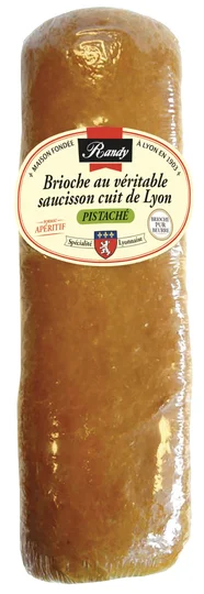 Brioche apéro saucisson pistache