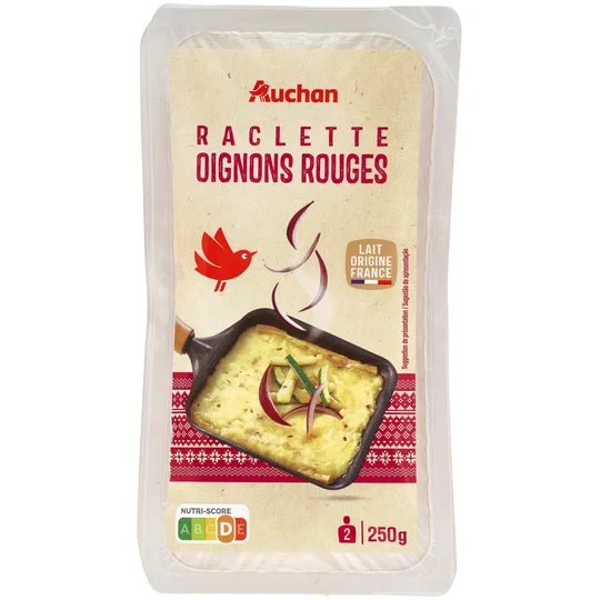 Fromage à raclette aux oignons