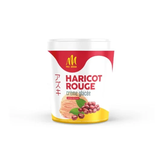 Crème glacée Haricot rouge