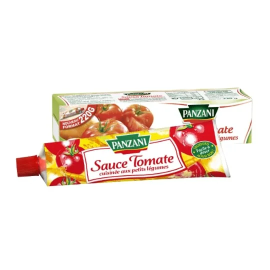Sauce tomate cuisinée aux petits légumes