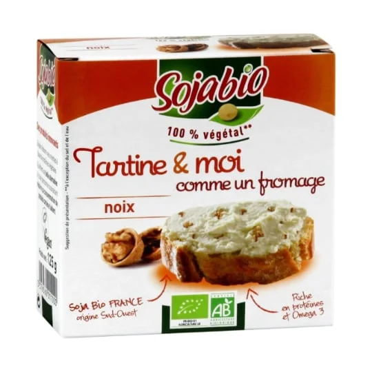 Fromage Bio à Tartiner Noix
