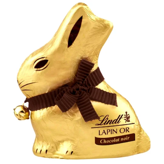 Chocolat de Pâques noir lapin