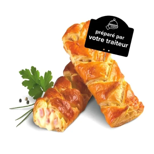 Tresse jambon fromage