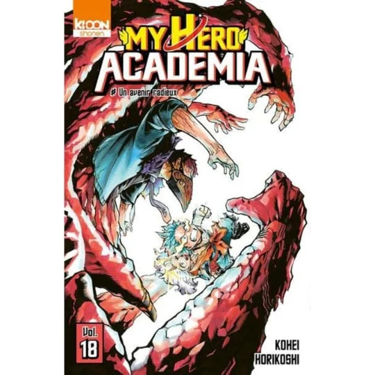 Manga My Hero Academia Tome 18 - Un avenir radieux