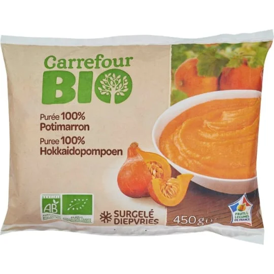 Purée bio potimarron