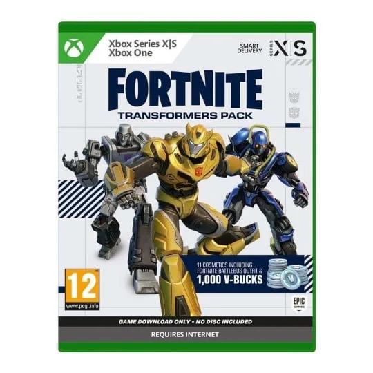 Pack Transformers pour FORTNITE Xbox Series X et Xbox One