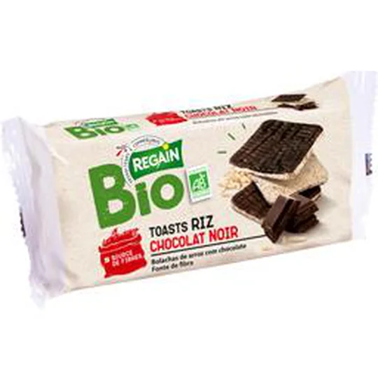 Toasts riz au chocolat noir BIO