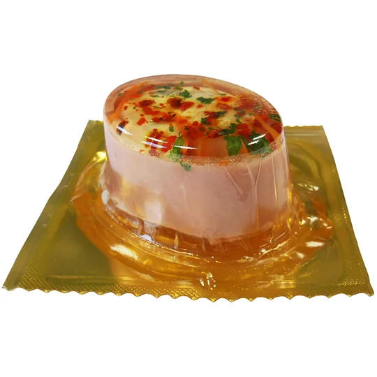 Aspic ovale Oeuf poché