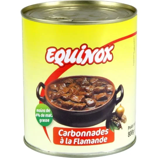 Plat cuisiné carbonnades à la flamande
