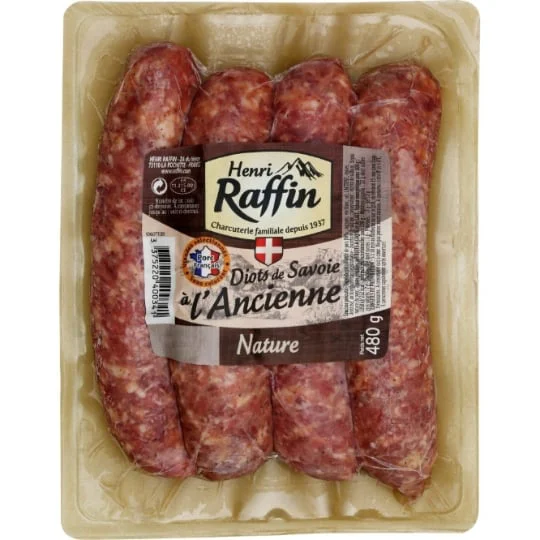 Saucisses diots de Savoie