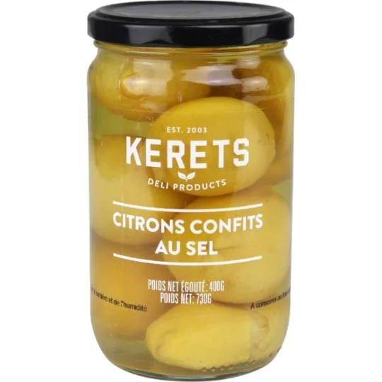 Citrons confits au sel